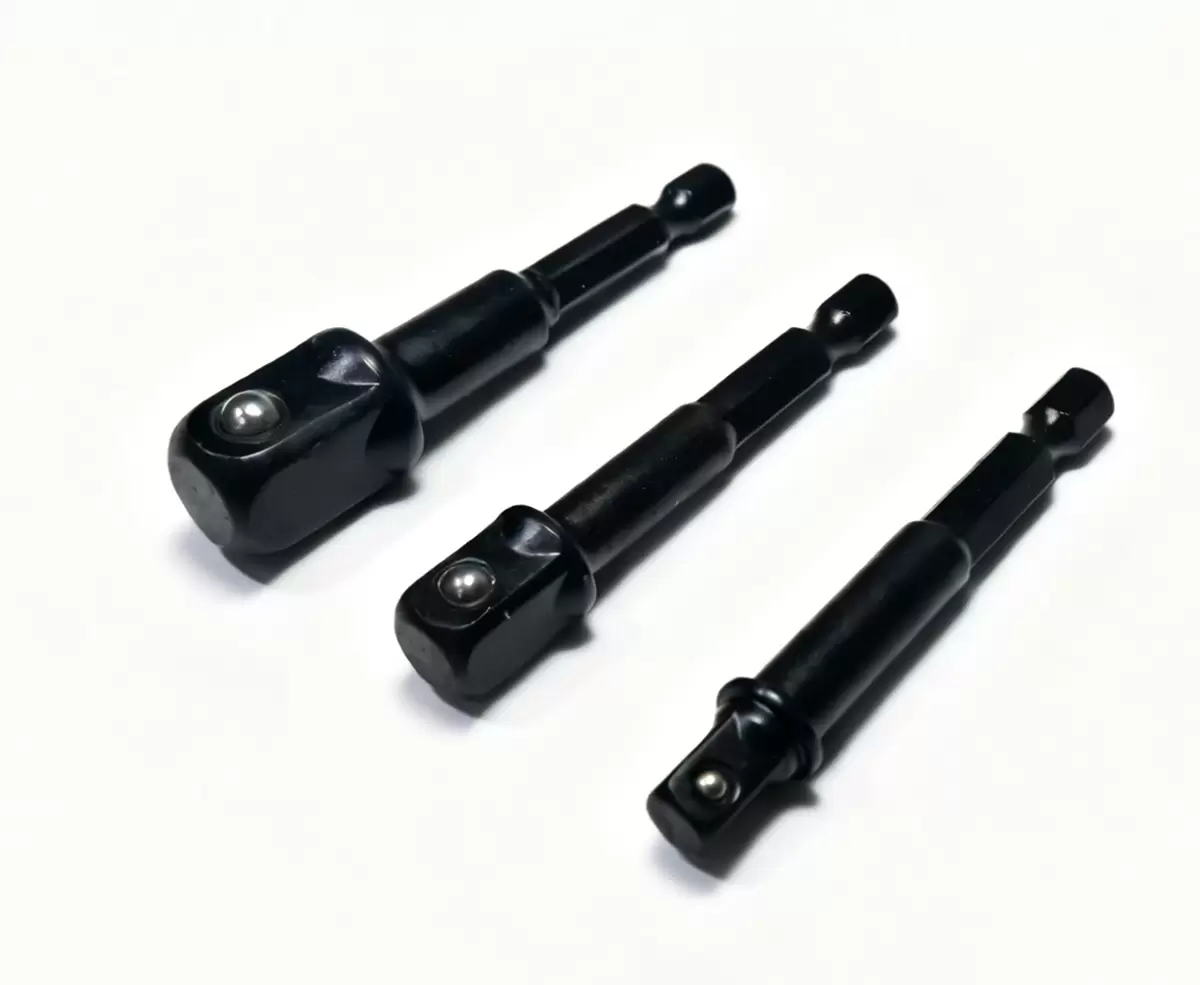 Переходник для торцевых головок 1/4", 3/8" и 1/2"